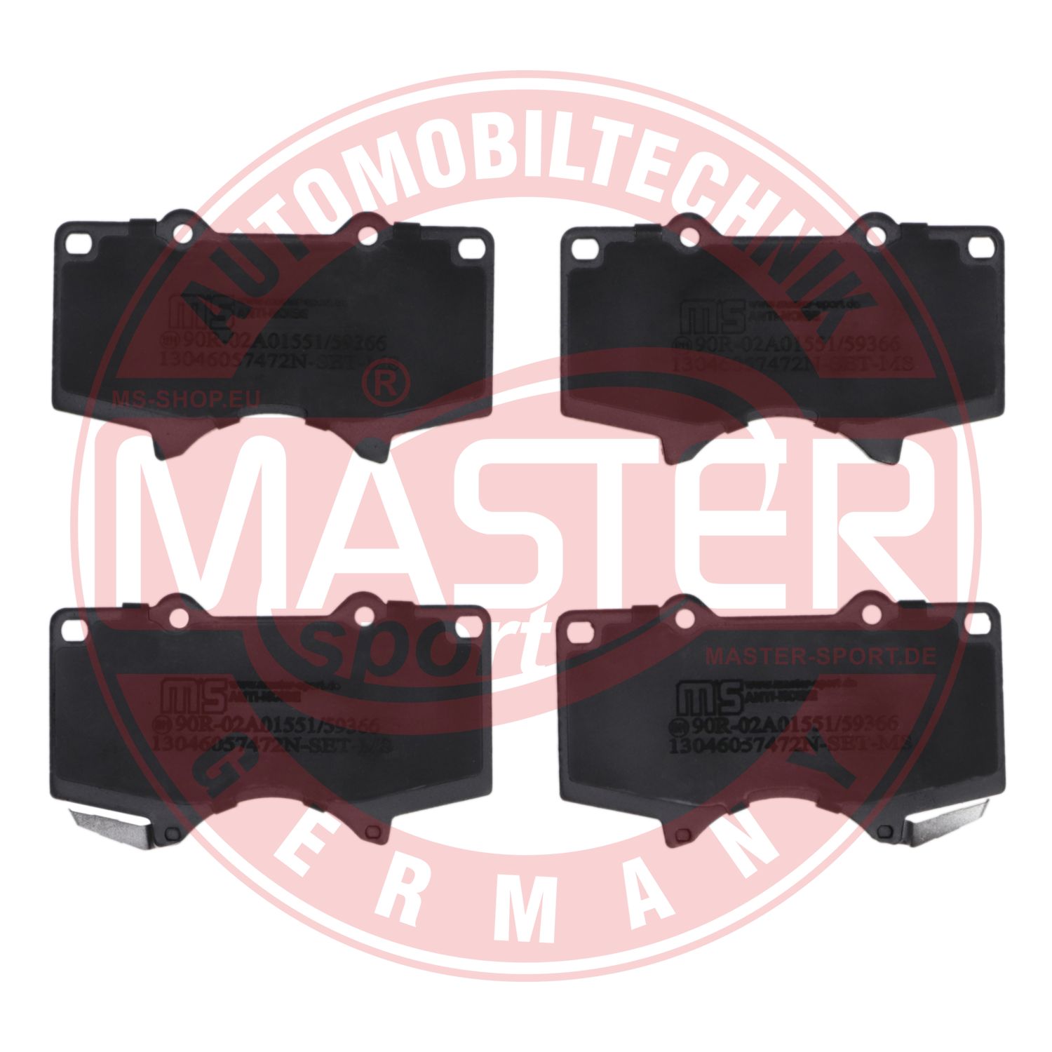 Placute frana MASTERSPORT GERMANY 13046057472N-SET-MS
